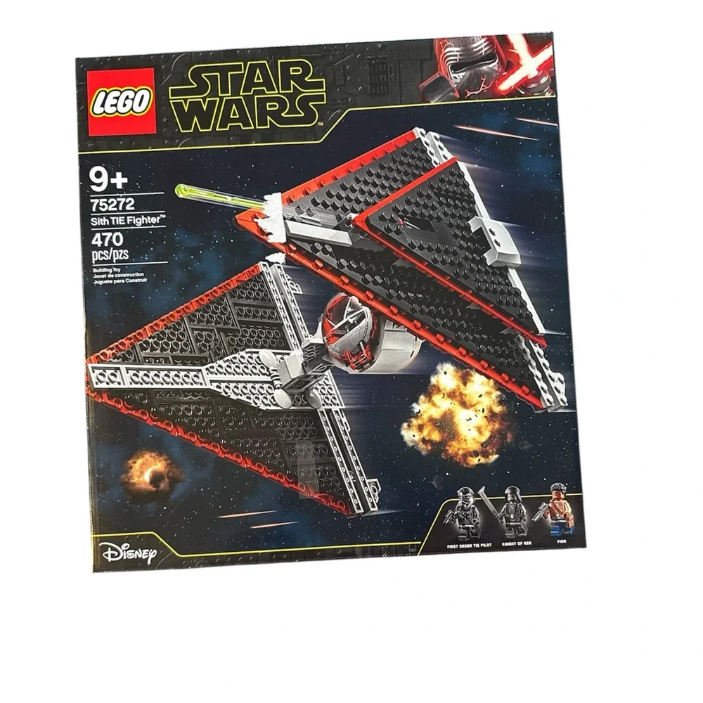 LEGO Star Wars Sith TIE Fighter - Black and Red - Picture 4 of 10